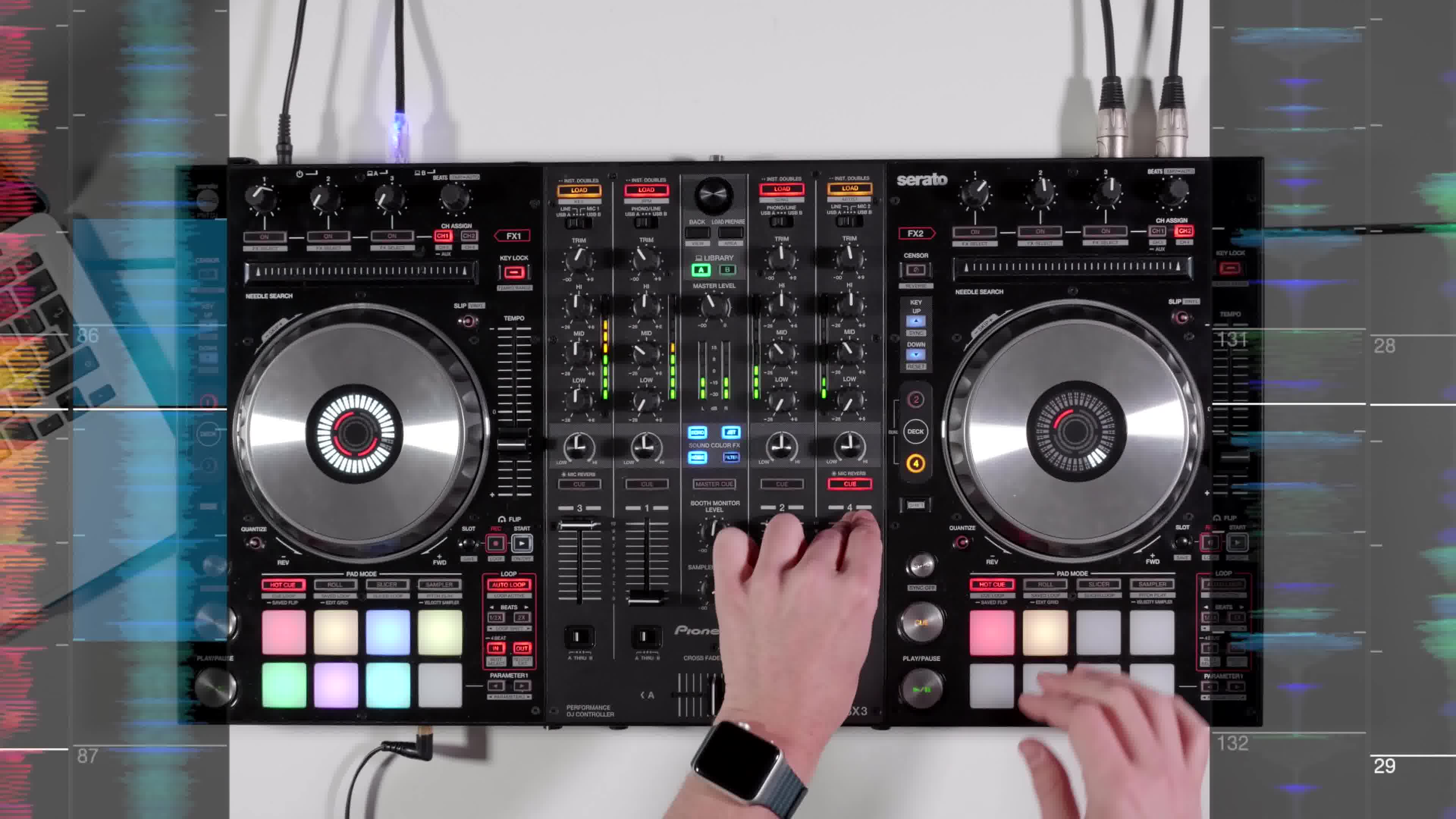 dj jamie使用ddj-sx3演示uk bass混音