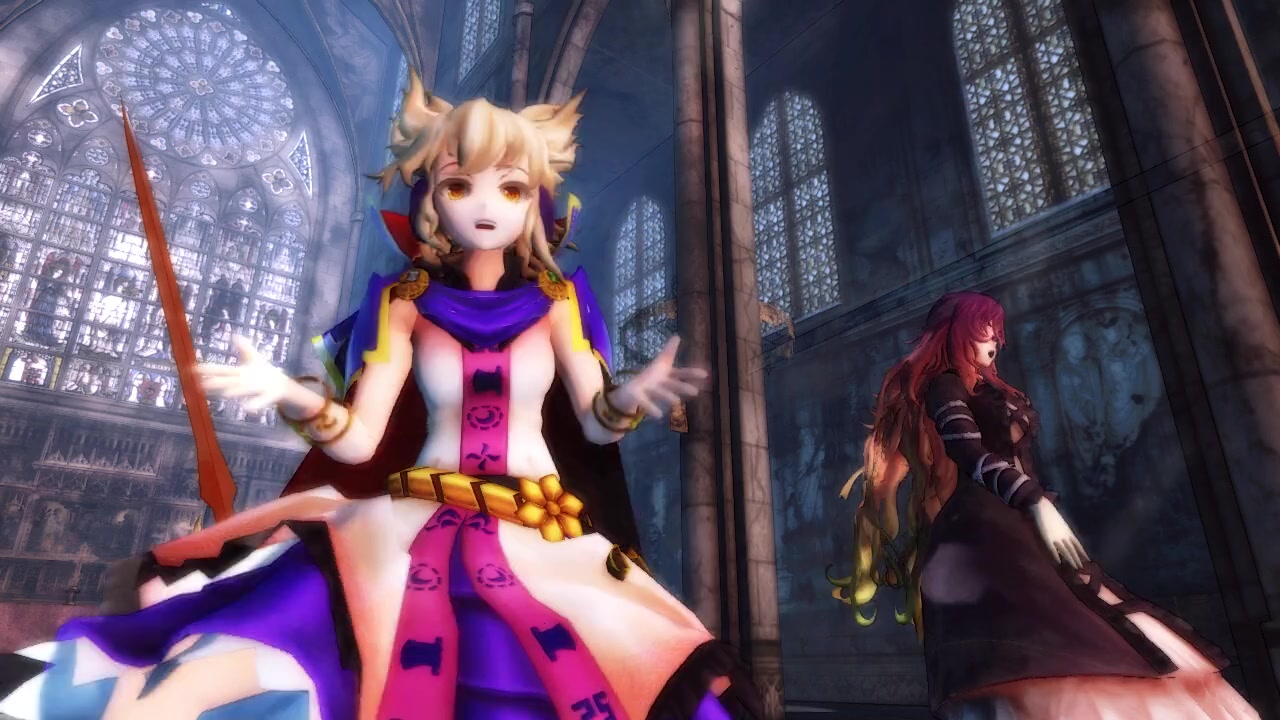 【东方mmd】太子と莲妈「表裏一体」