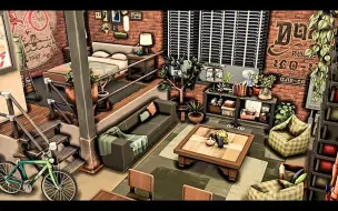 【模拟人生4速建 | 搬运】麦地那910公寓 Book Lover's Apartment | 910 Medina Studios | NoCC