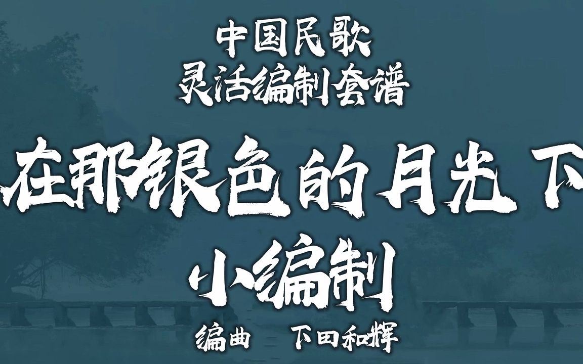 [图]【FLEX】在那银色的月光下-小编制管乐团 2-2.5级 / CF0015