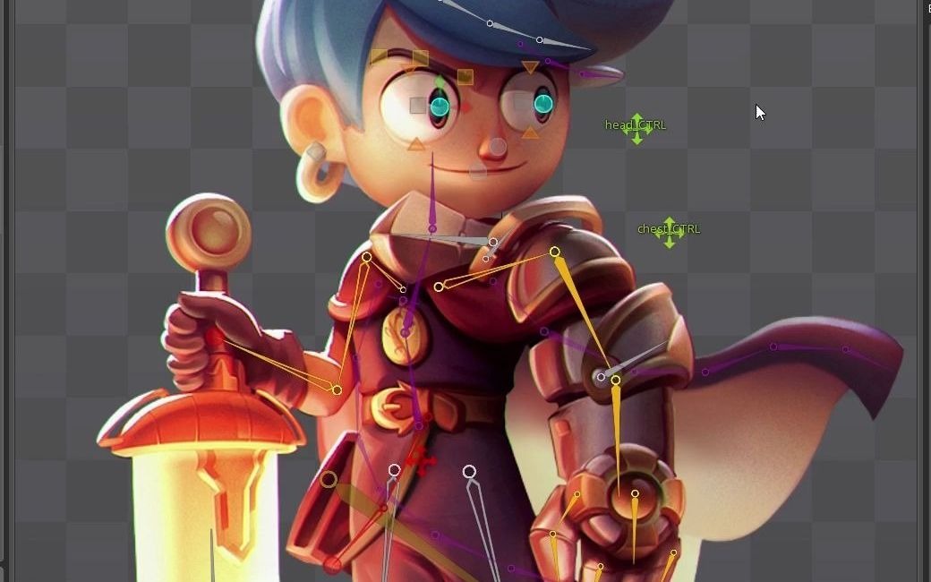 spine 2d动作参考48