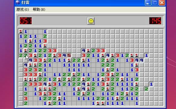 Windows XP系统扫雷游戏(高级难度):惊险通关视频哔哩哔哩bilibili