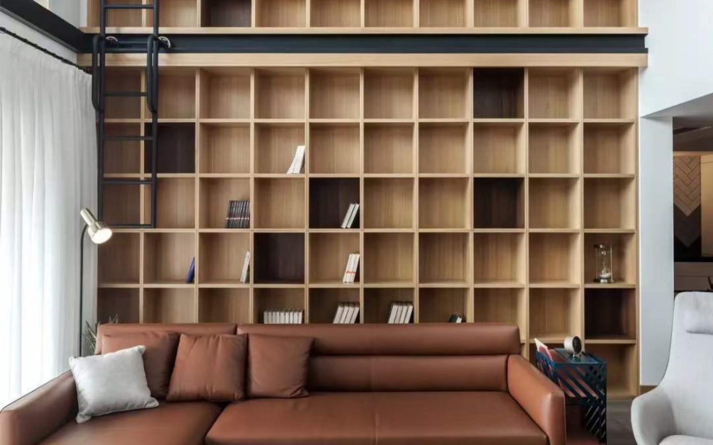 家里有一整面墙的书架是怎么样的感觉你想要的生活都在里面