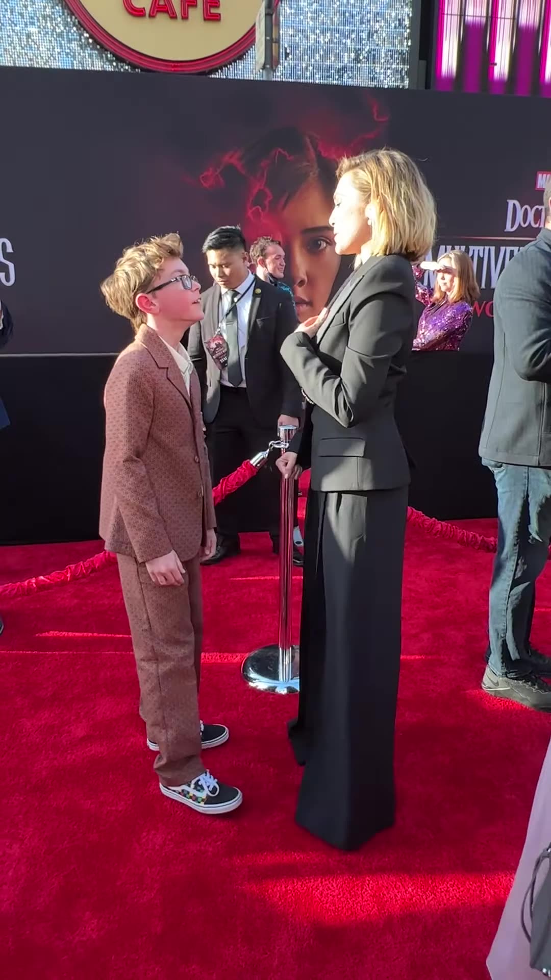 wanda与儿子wiccan#wandamaximoff#漫威#doctorstrange#短裤重聚