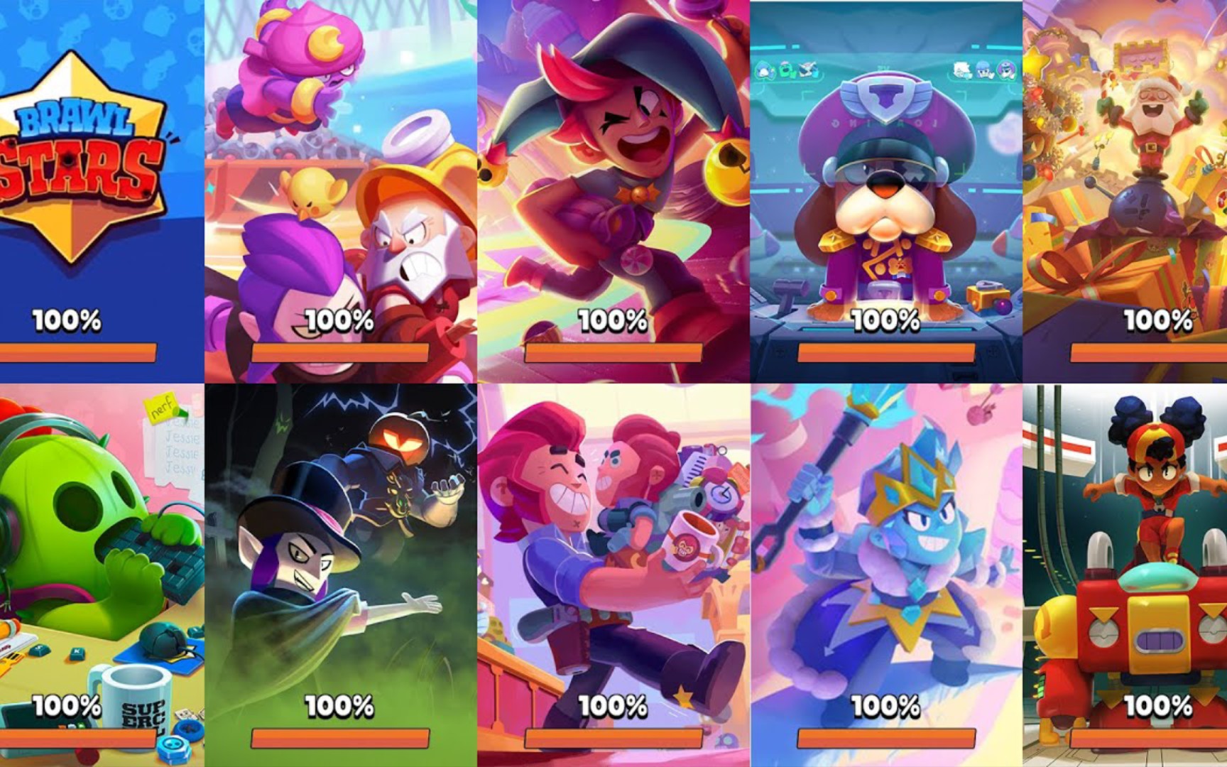 荒野乱斗目前所有的游戏加载页面(截止到s16)