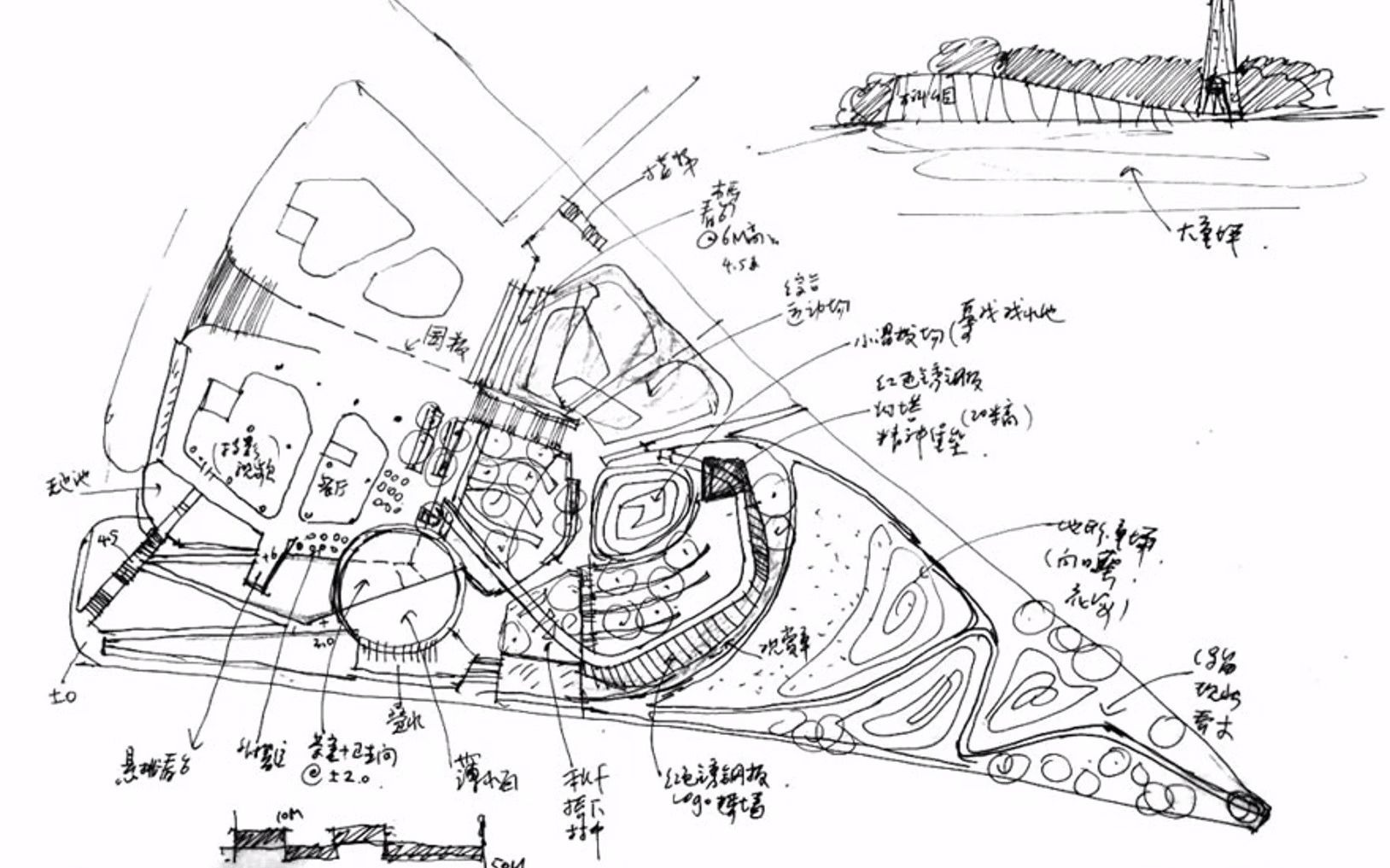 张唐景观公园案例分析整套 #案例 武地万科万维天地 growth park