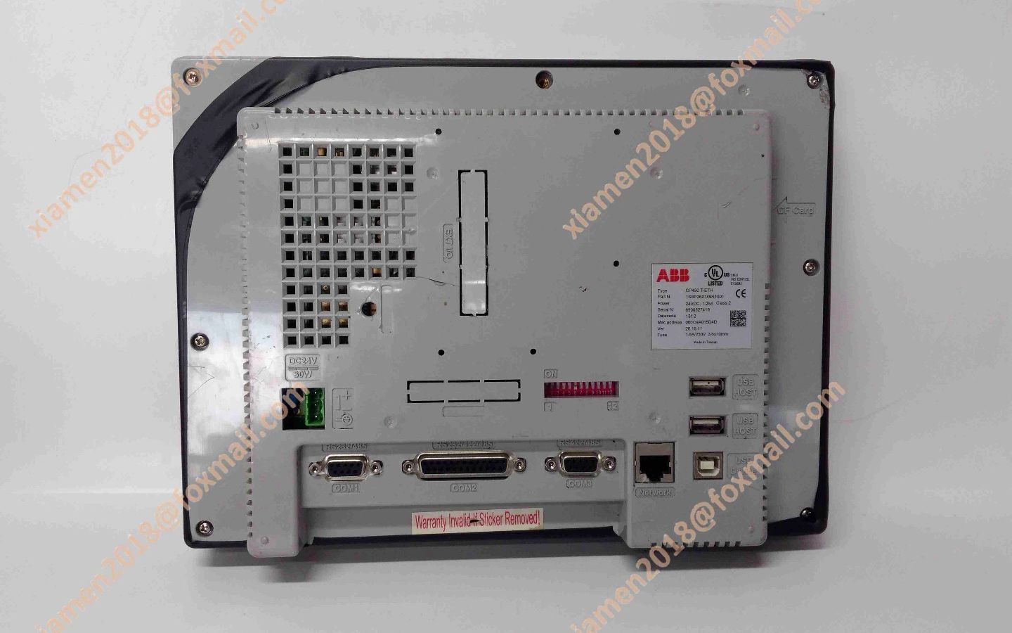 abb cp450 t-eth 1sbp260189r1001 控制显示面板