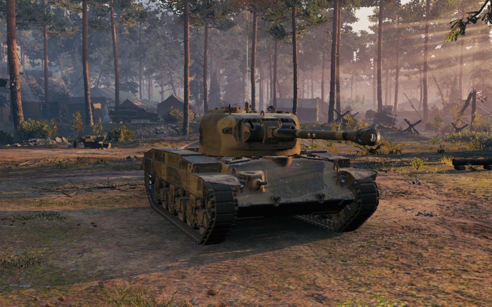 坦克世界普罗霍夫卡轻坦拿m章甚至不需要开炮