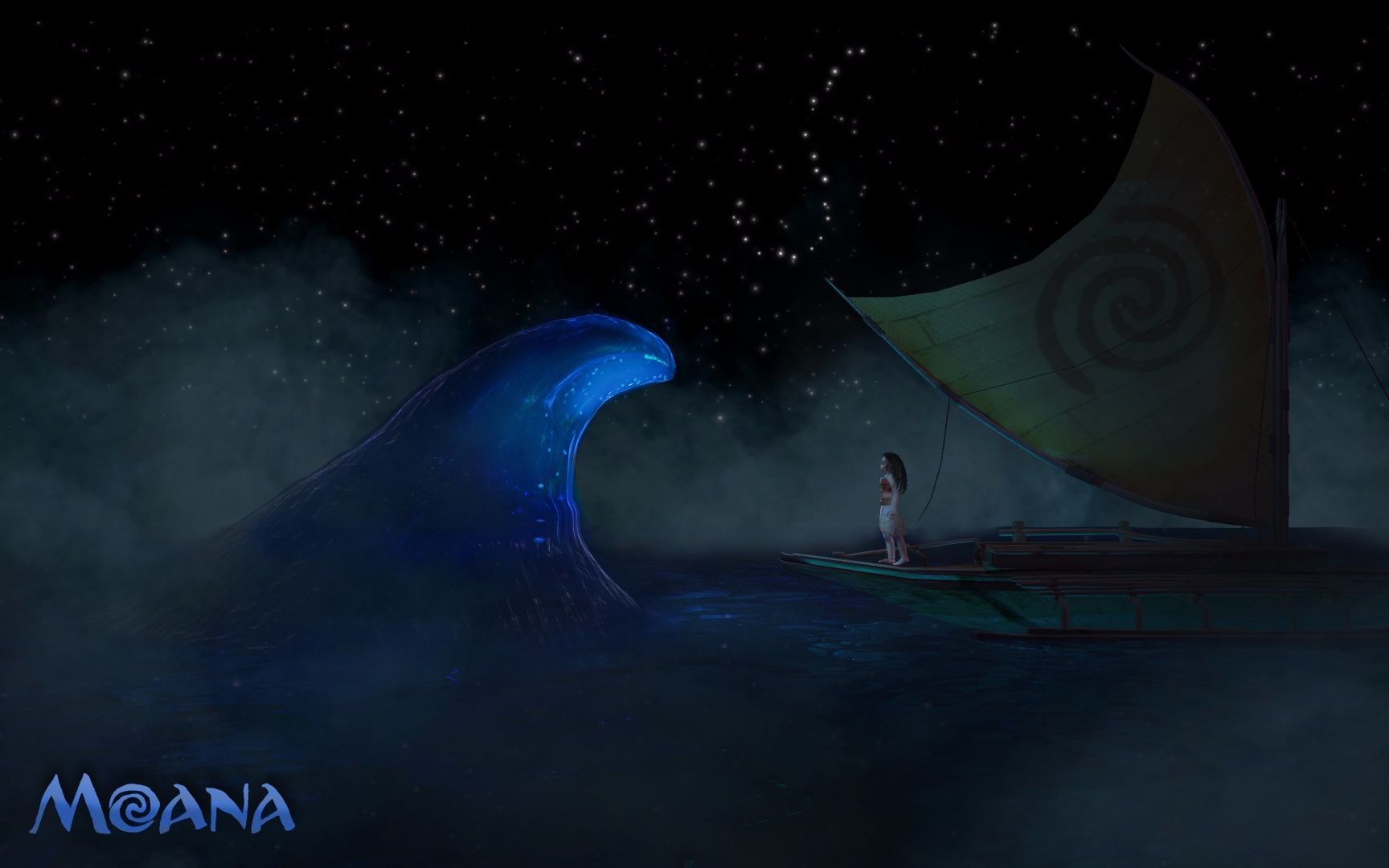 cg短片迪粉自制iammoana高仿迪士尼海洋奇缘片段