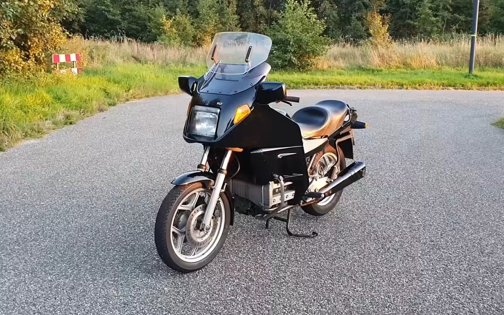 bmw k100 scrambler full rebuild & riding宝马摩托车