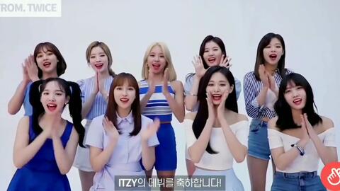 Twice给itzy的出道祝贺 没见过的服装 哔哩哔哩 Bilibili