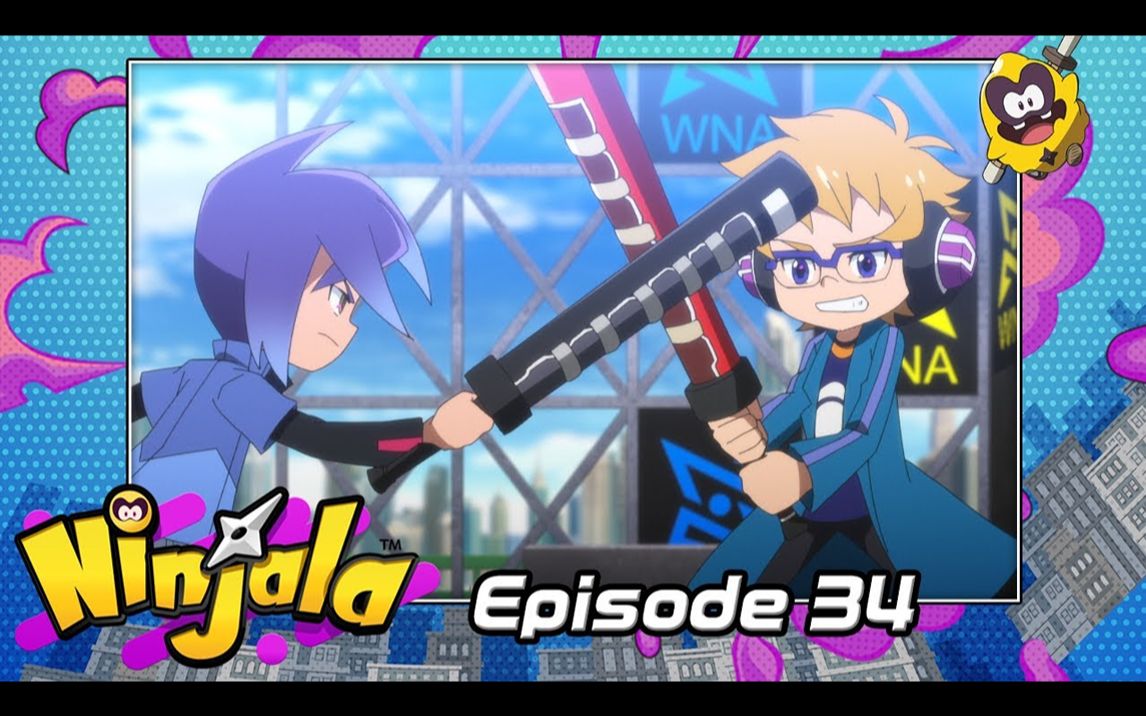 [图]Ninjala Anime -Episode 34-【Survival Battle Finals】