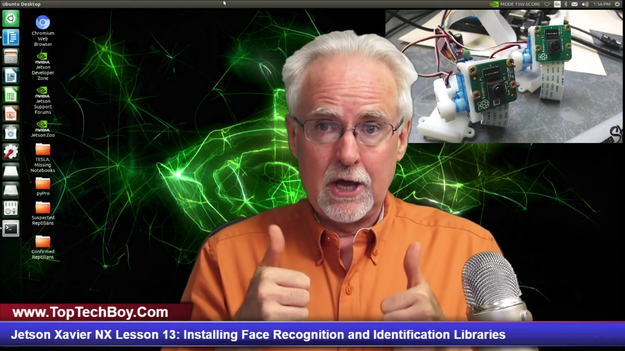 jetsonxaviernx第13课安装人脸识别库