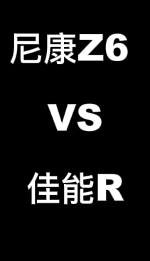 尼康Z6(摄狼价:6499)和佳能EOS R(摄狼价:7999)的对比评测哔哩哔哩bilibili