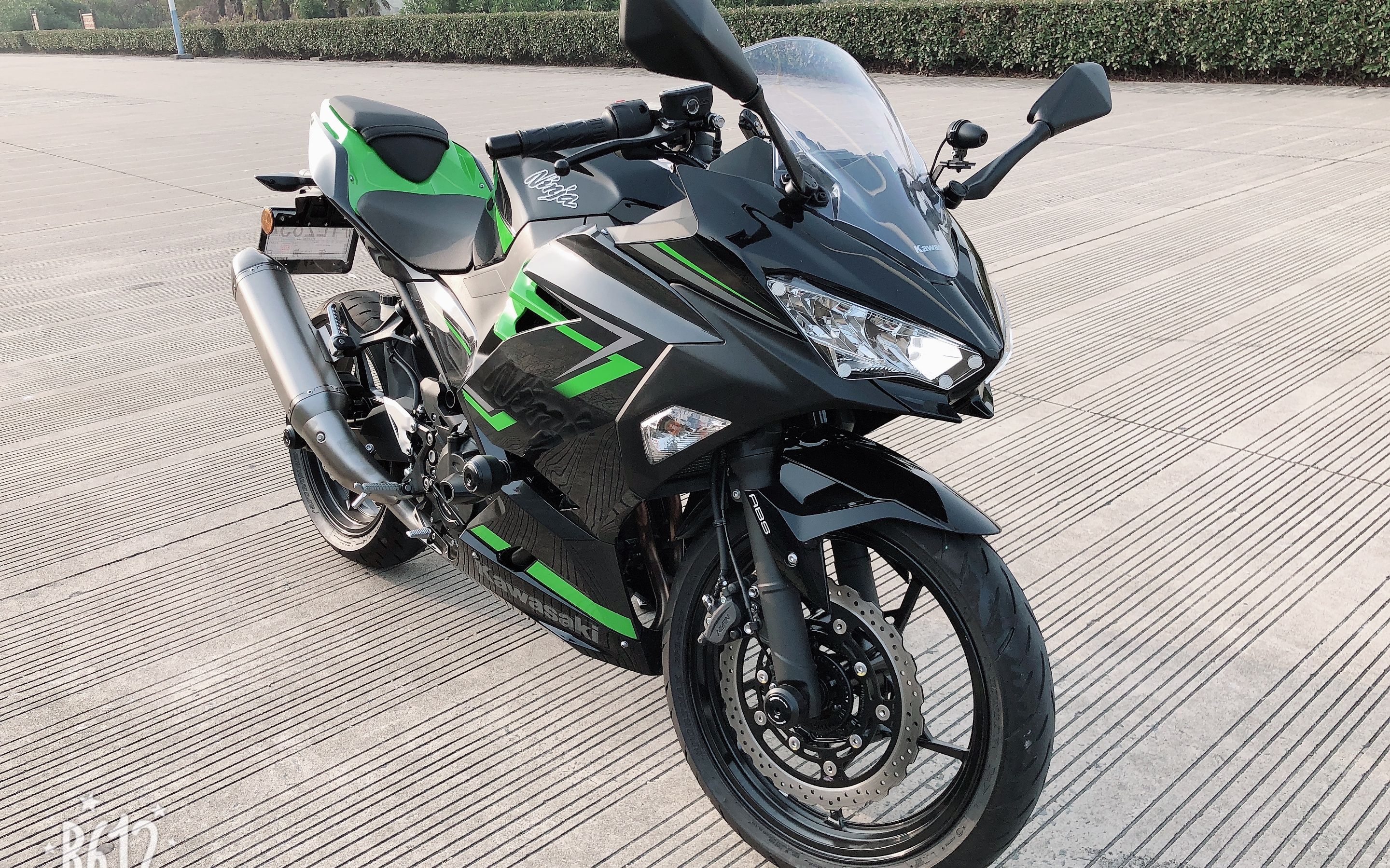 【vlog.1】ninja400日常骑行-调试设备学习剪辑