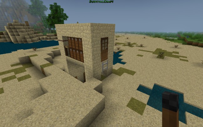 生存战争简易房子的搭建