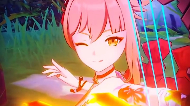 宵宫的眼睛会放电