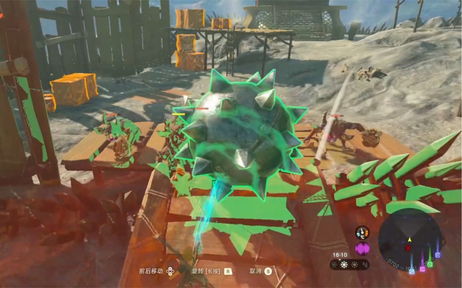 以彼之铁刺球攻彼之猪猪堡