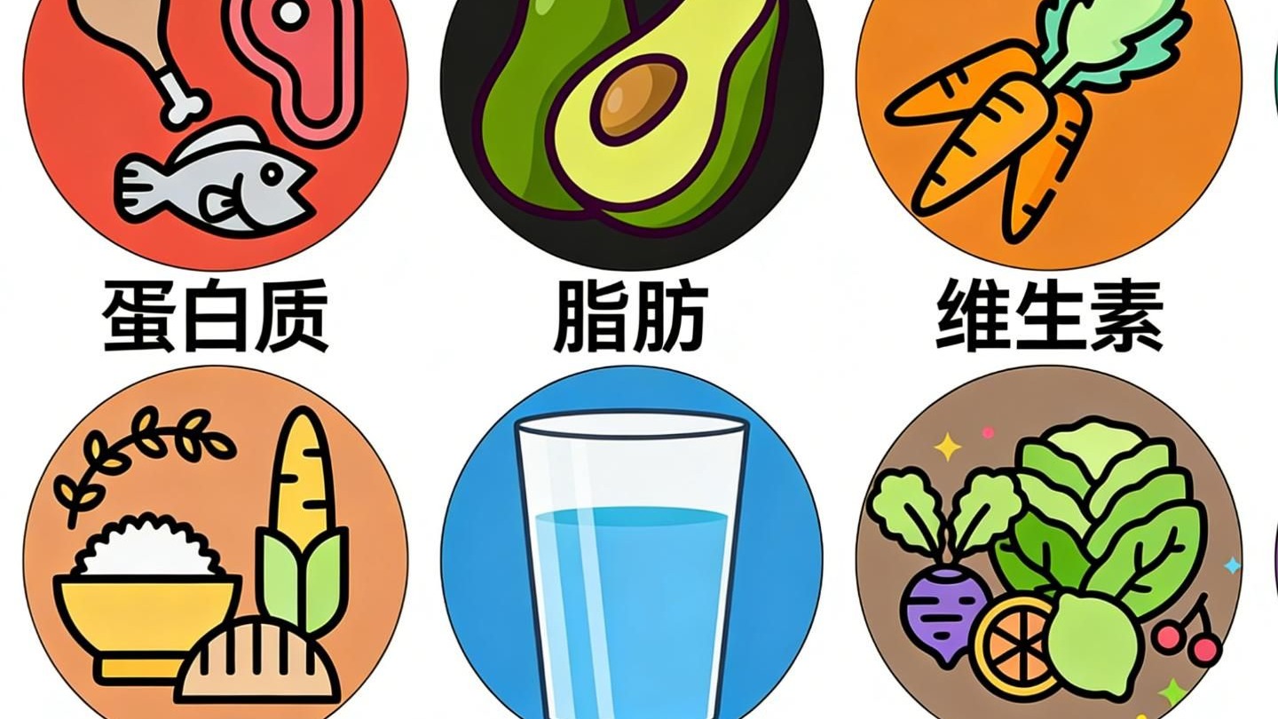一个视频看懂所有营养素