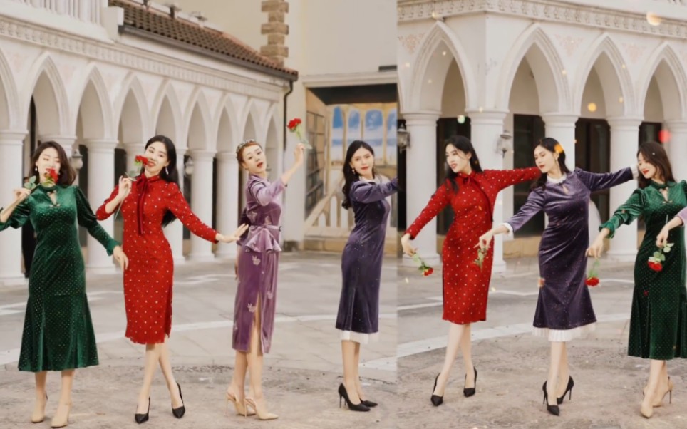 [4k beauty]国风旗袍系列02 不同风格的美