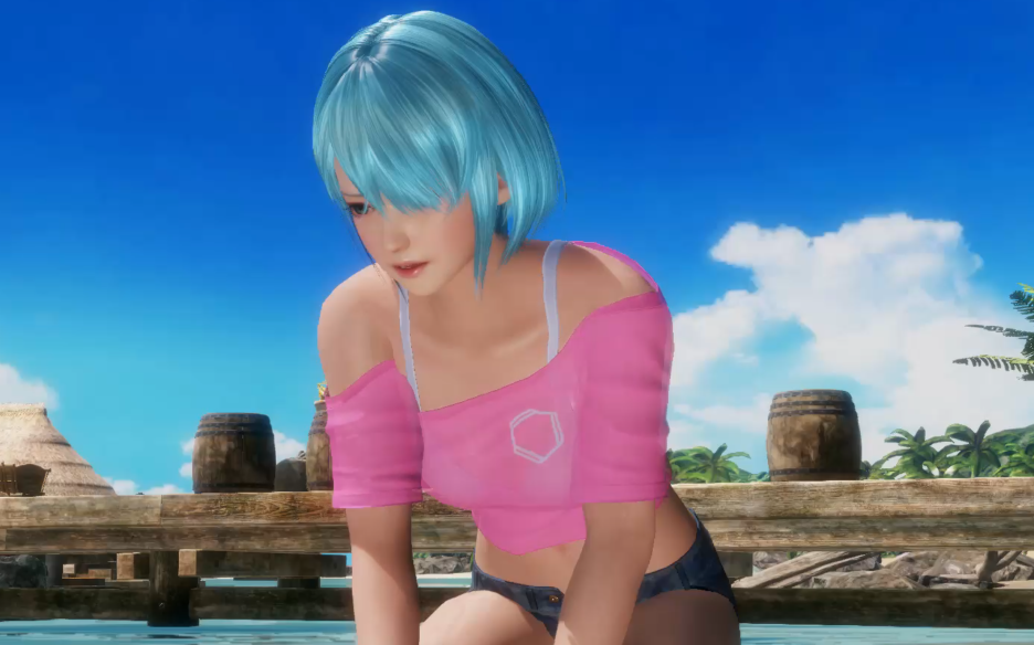 这么可爱的妮可你都下得去手?死或生6doa6