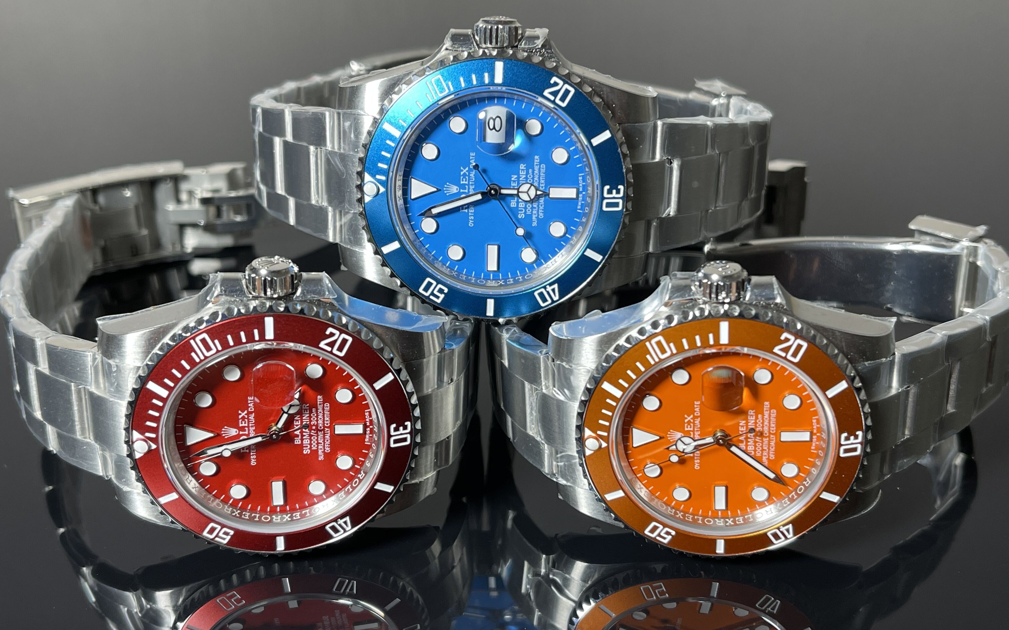 blaken改装劳力士彩色水鬼