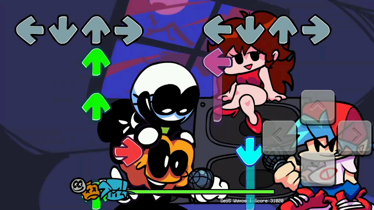 fnf:恐怖双子普通(过)