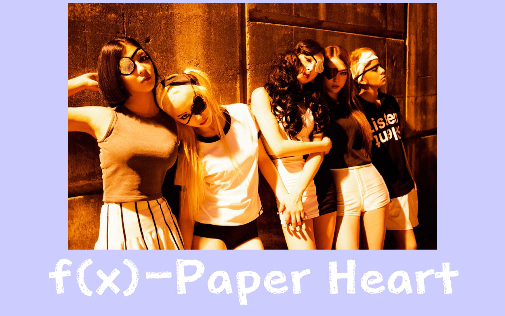 [图]【f(x)中韓歌詞】【函式抒情】f(x)-Paper Heart