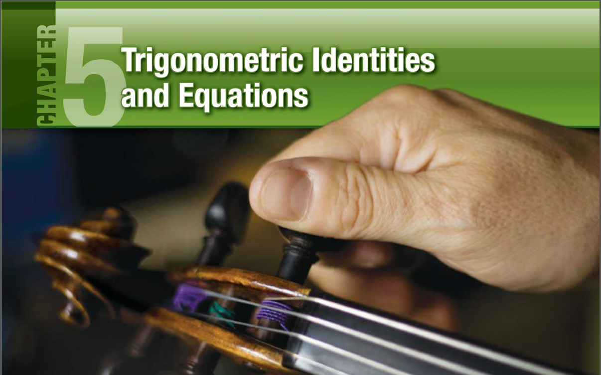 [图]Pre-Calculus Chapter 5 Trigonometric Identities and Equations