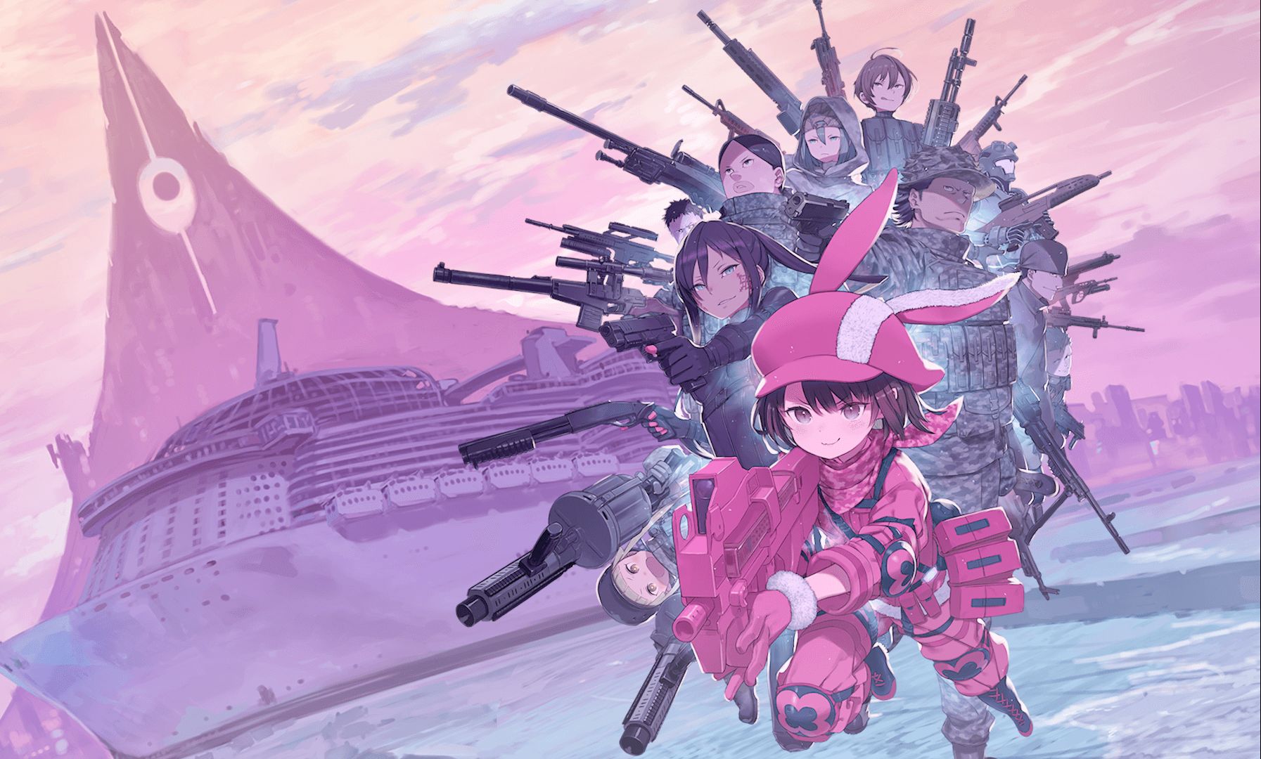 【10月/楠木灯】刀剑神域外传 ggo 第二季 特报pv2【mce汉化组】