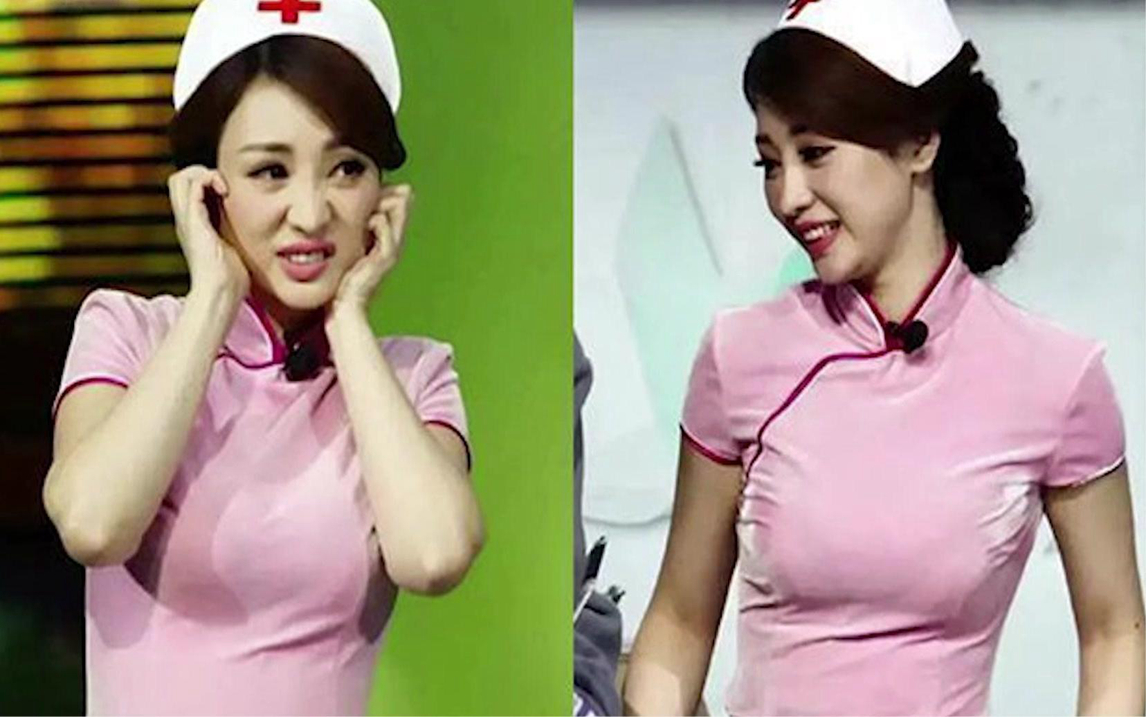 柳岩穿上护士装有多美