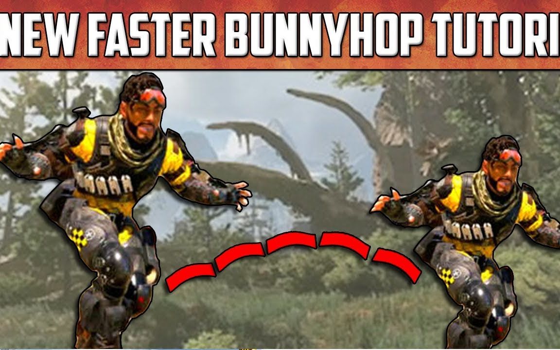 《apex英雄》超强操作"兔子跳扎针"教学