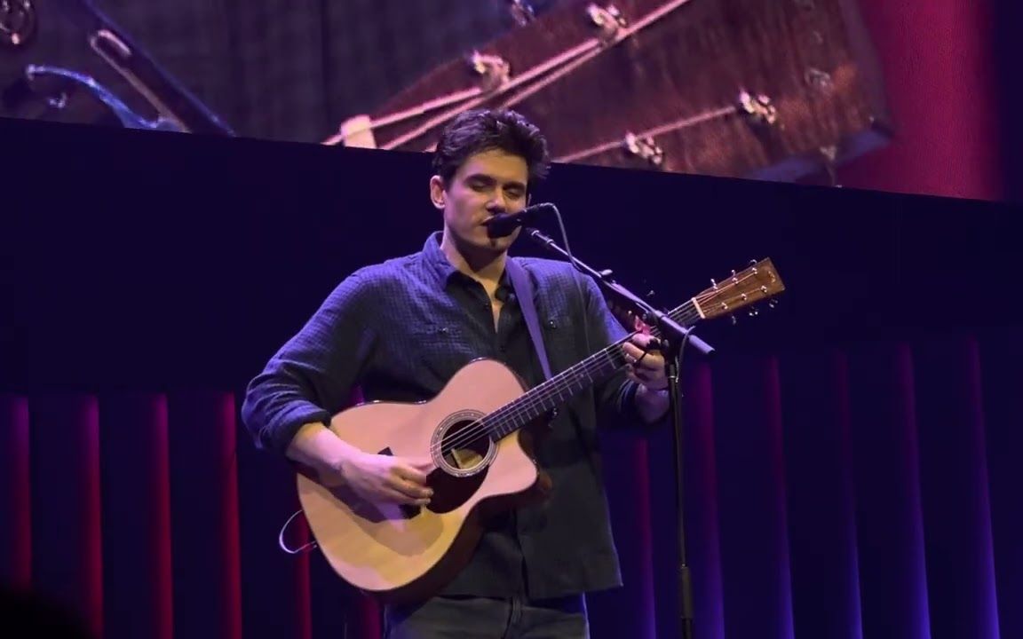 john mayer solo driftin(new song boston 31323