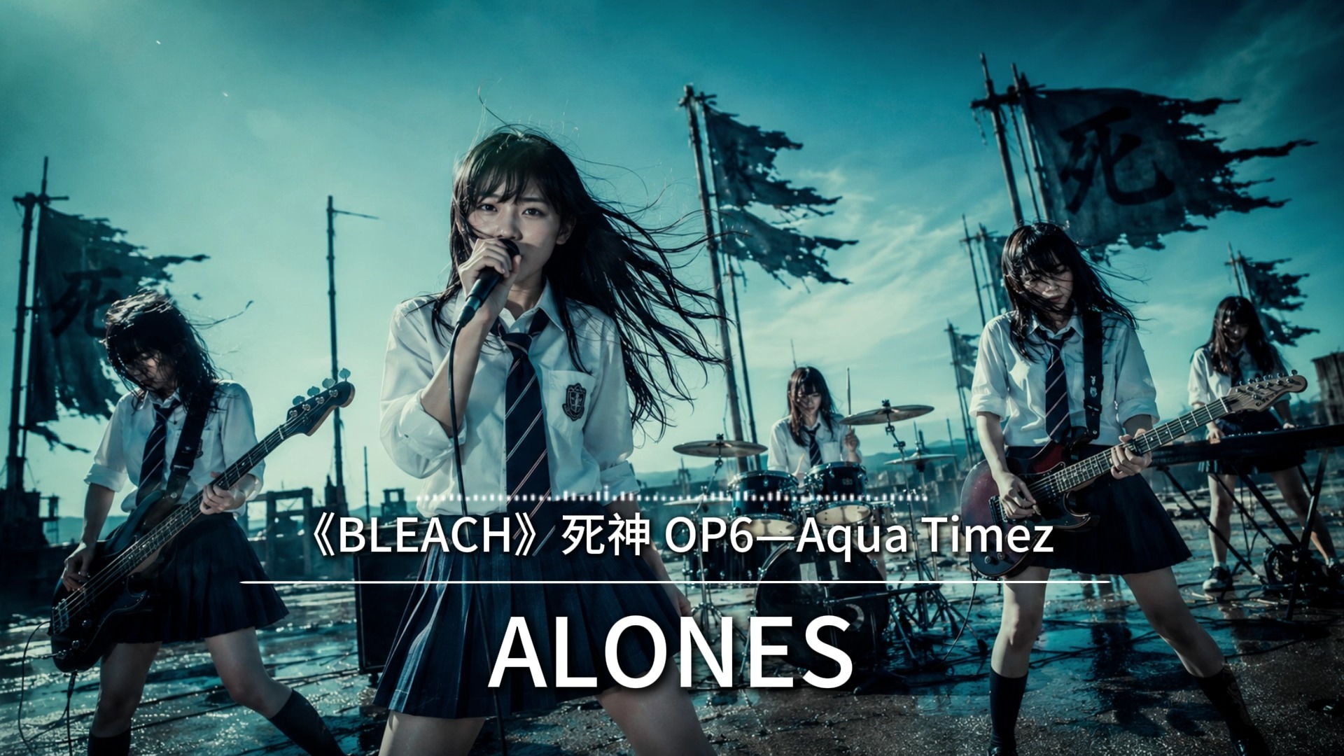 ALONES丨《BLEACH》（死神）的第六首片头曲（OP6）丨Aqua Timez【AI cover】