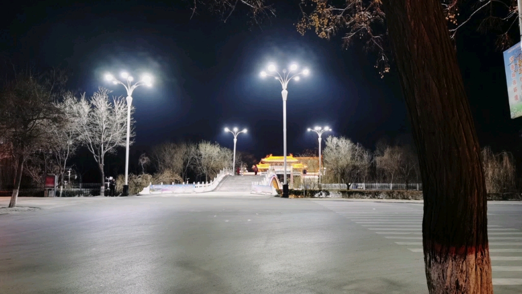 临清夜景图片图片