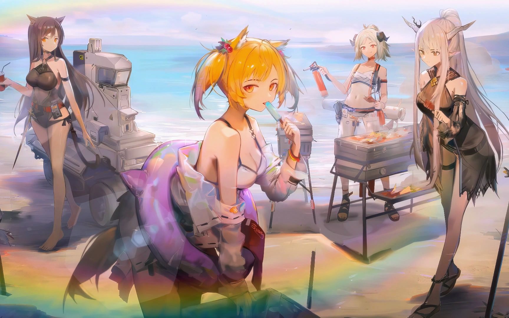 明日方舟 珊瑚海岸 4k — 2020ver.