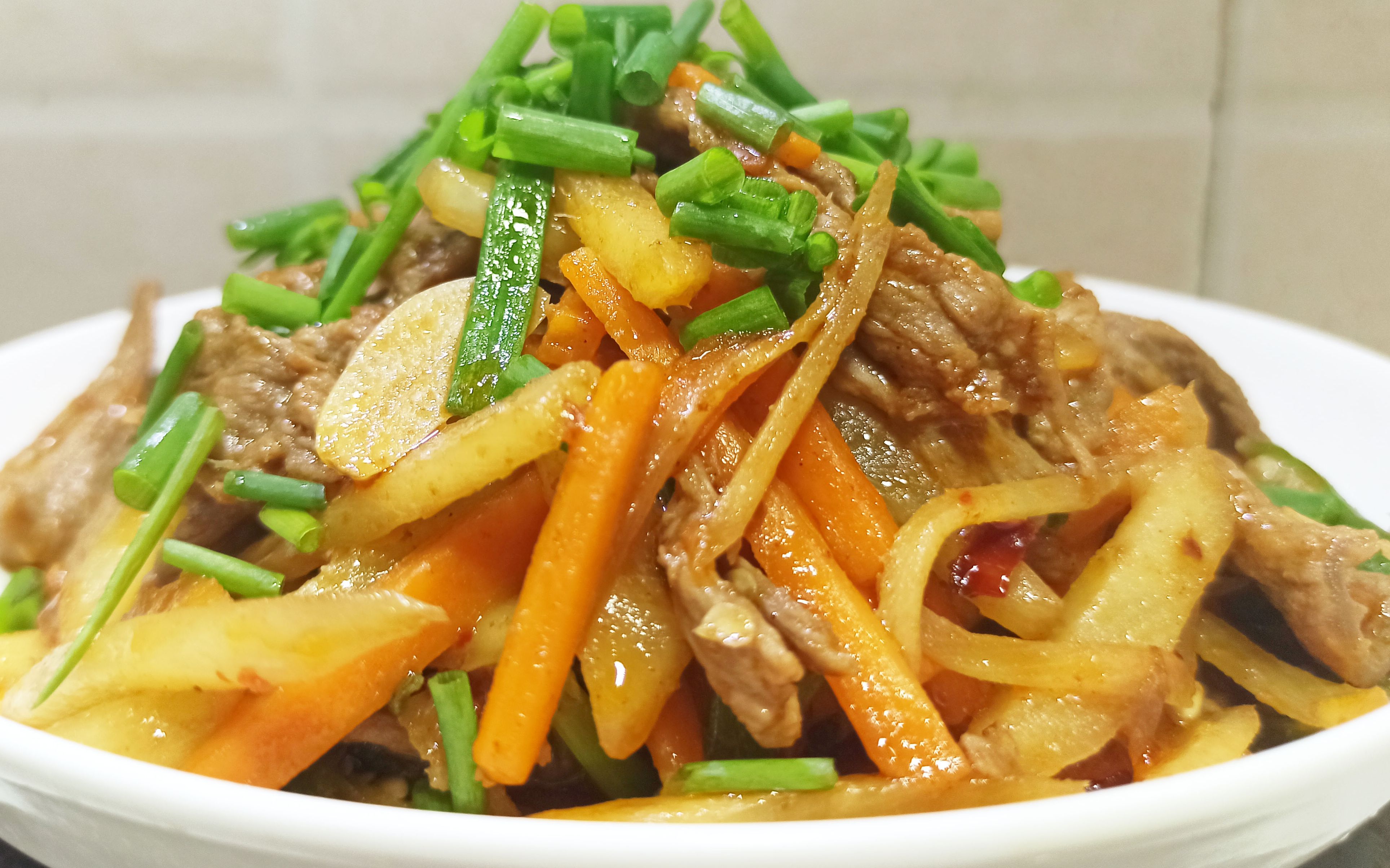 活动作品嫩滑的牛肉怎么腌制教你仔姜炒牛肉正确做法嫩滑爽口太过瘾