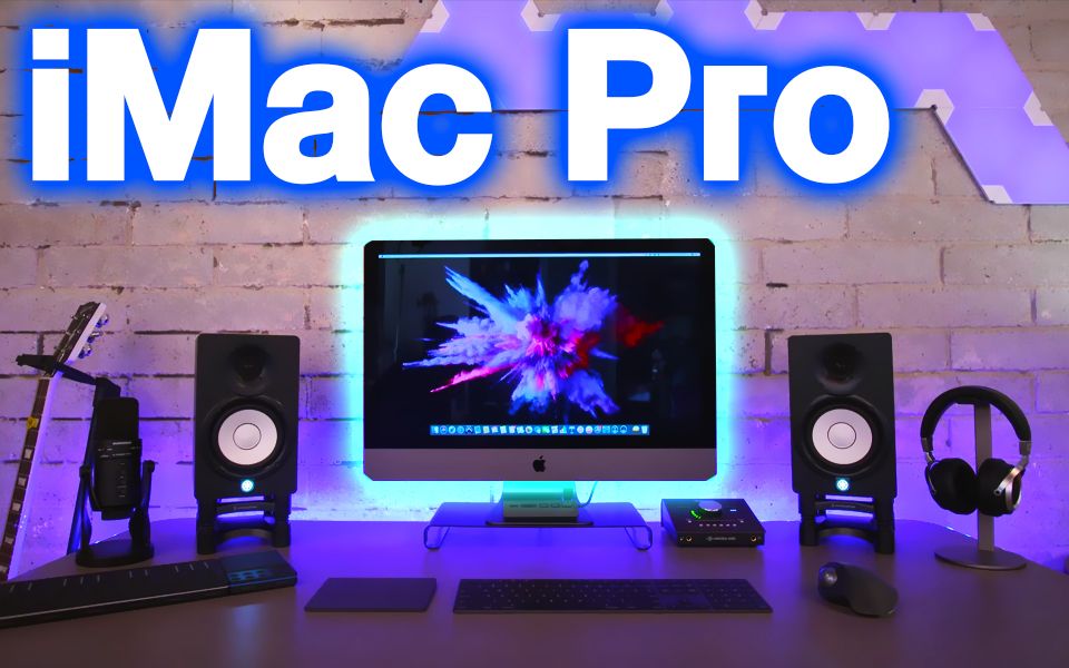 【中文字幕】}最新 iMac Pro桌面布置,高端大气上档次!哔哩哔哩bilibili