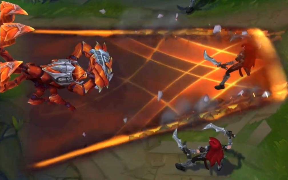 翻身!新版【沙暴巨蝎 斯卡纳】是全特效皮肤!