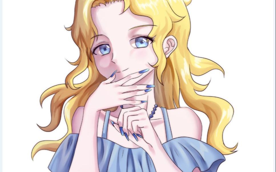 【sai2绘画过程】海莉酱【星露谷物语】