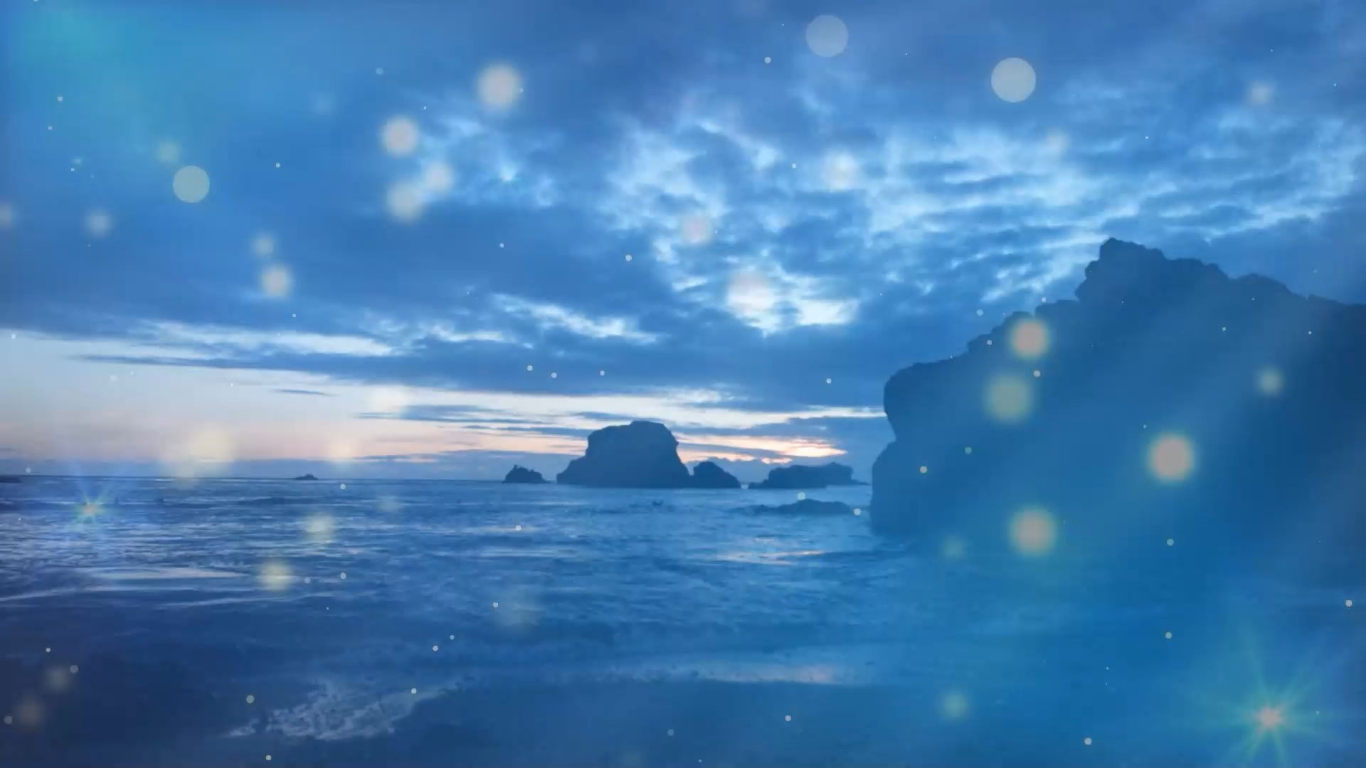 5852 音乐踏浪集体舞 配乐伴奏led舞蹈舞台大屏幕背景视频素材