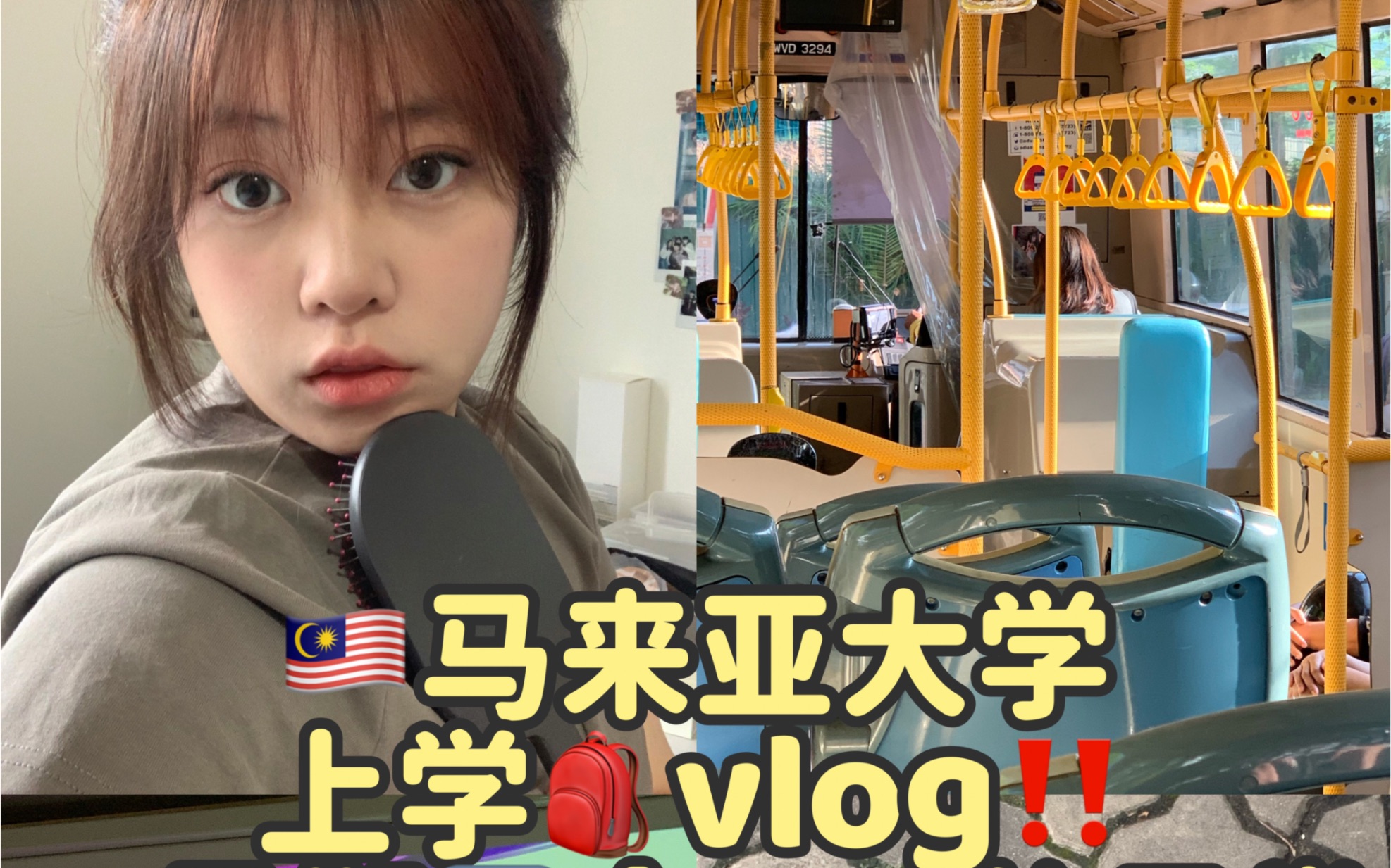 馬來西亞留學生上學vlog|馬來亞大學本科生日常|一個星期三個pre!