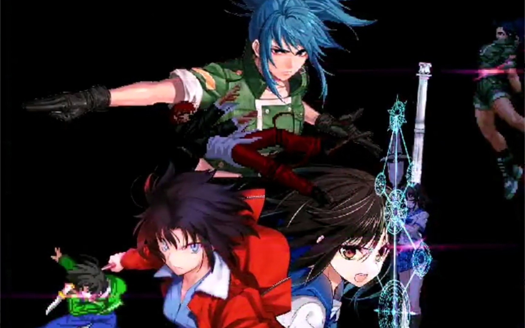 雪菜,两仪式,莉安娜联动,八神开场暴击_哔哩哔哩 (゜-゜)つロ 干杯