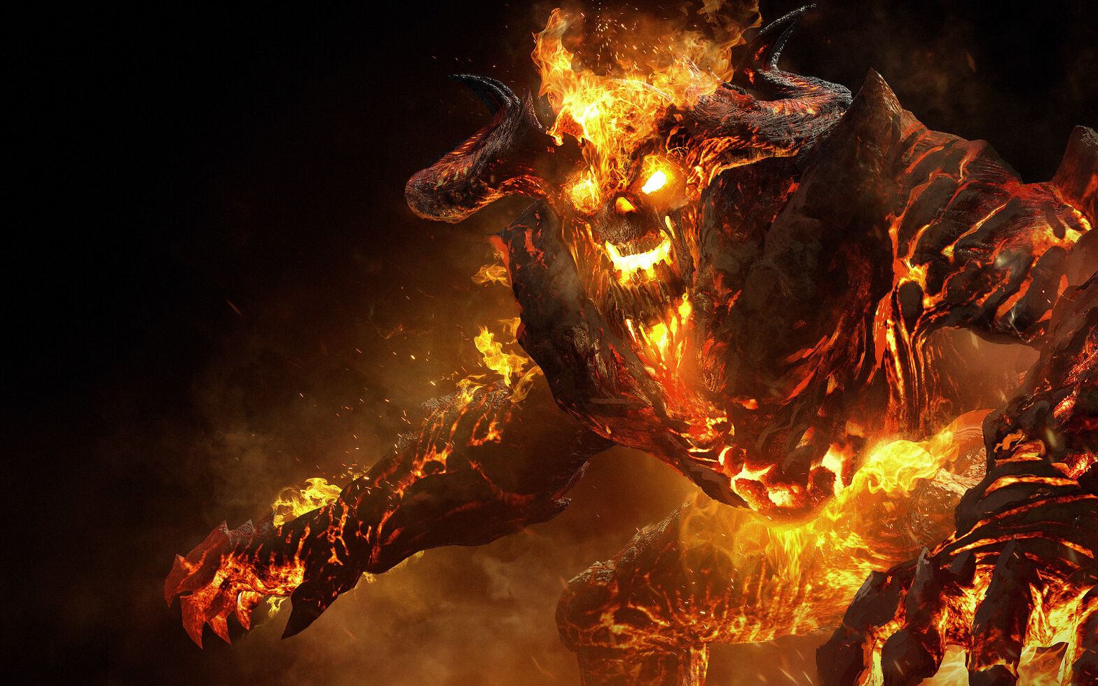 恶魔之魂菜鸟法师挑战火焰潜伏者