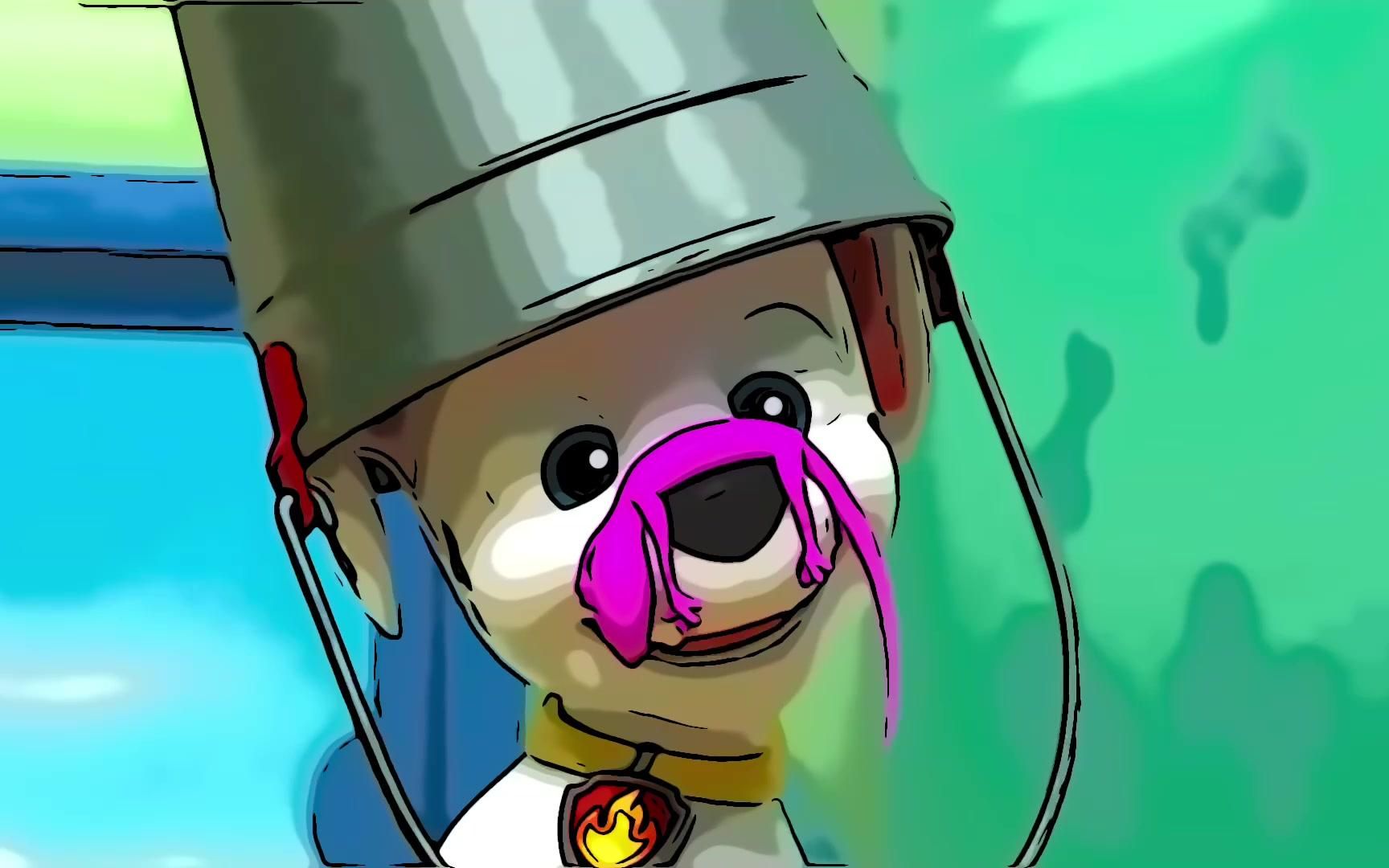 这是那只狗狗的脚#汪汪队立大功 #莱德 #阿奇 #搞笑视频