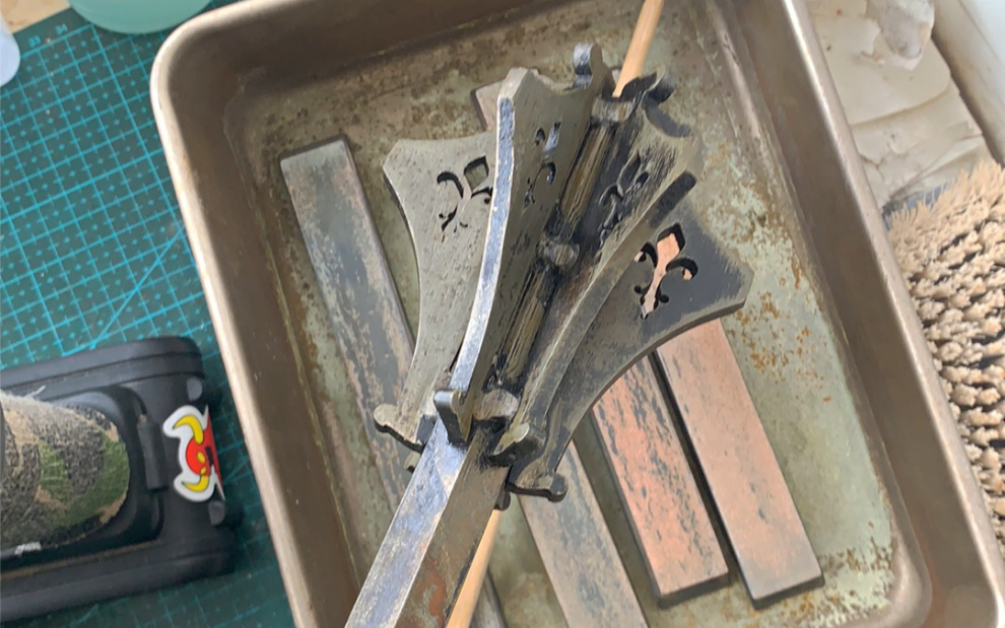 冷兵器"草花叶锤"挥砍测试