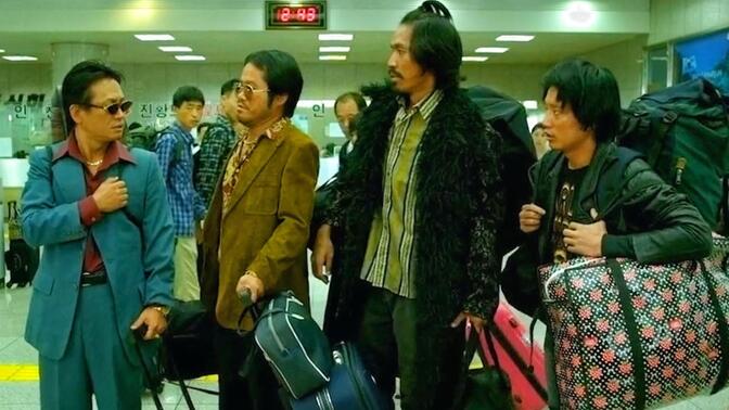 延边杀手f4到韩国无人能挡,出手既是灭口,韩国电影《新世界》