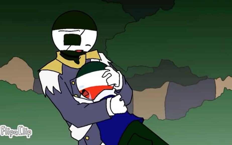 【搬运/刀子警告】[俄帝x德二] bad idea meme / countryhumans /ft.