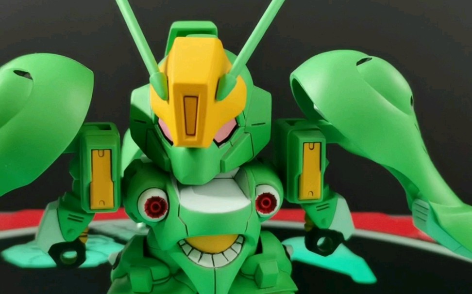 【代工成品分享】sd高达 bb战士 奎曼沙_哔哩哔哩_bilibili