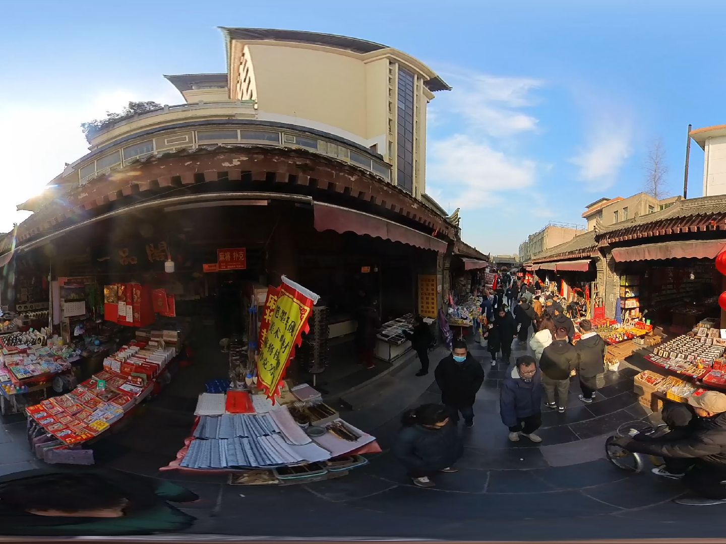 西安都城隍庙街景